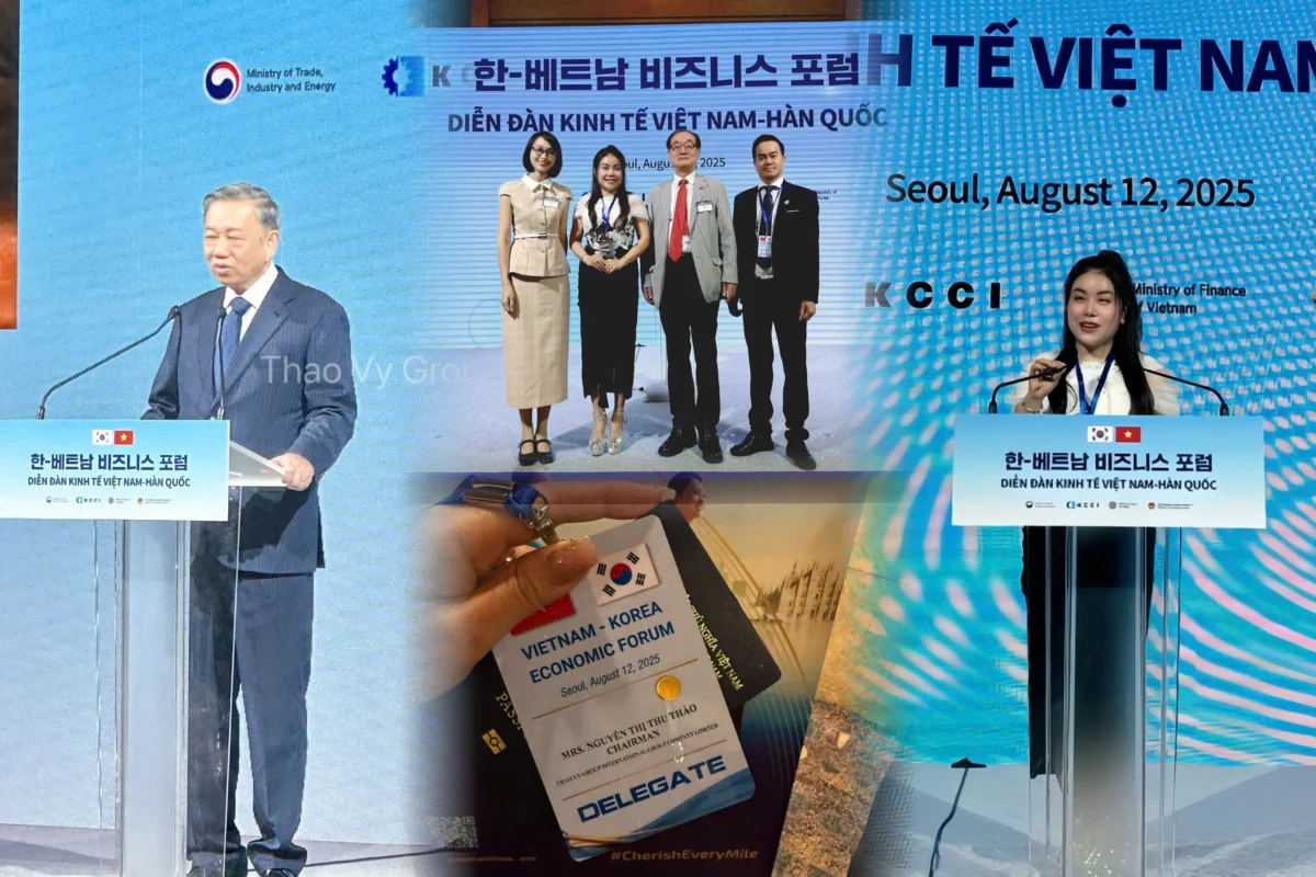 Chủ tịch Thảo Vy tham dự Diễn Đàn Kinh Tế Việt Nam - Hàn Quốc